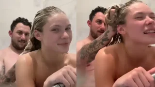 Johnny Manziel y Josie Canseco Bathtub Sextape Video (WATCH 18+)