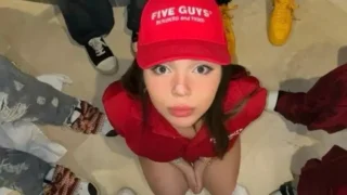 Katiana Kay Five Guys Leaked Sextape Video (WATCH 18+)